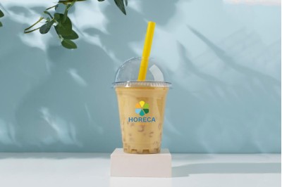Bicchieri di plastica personalizzabili | Horeca Printing Lab